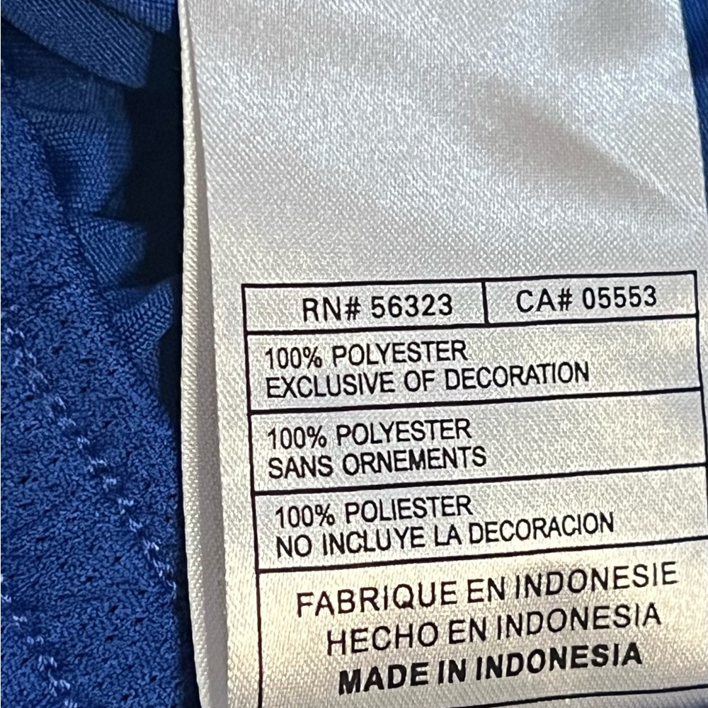Nike Men’s Fit Dry Basketball Shorts‎ XLG Blue Drawstring Athletic - Picture 8 of 10
